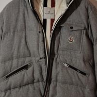 Moncler Piumino Uomo Grigio Vintage Taglia 4 (XL) 