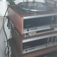 impianto giradi+amplifi minerva stereo hi-fi mk4