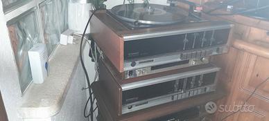 impianto giradi+amplifi minerva stereo hi-fi mk4