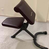 Panca scott professionale palestra