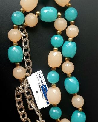 Collana di perle di vetro SECONDA STRADA