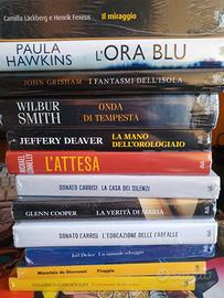 thriller di diversi tipi (storico,psicologico...)