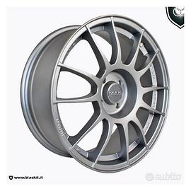Set 4 cerchi MAK XLR GRAFITE OPACO da 17" per 500