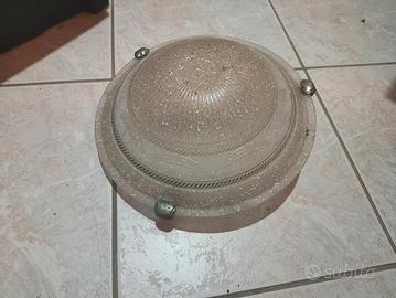 Plafoniera in vetro