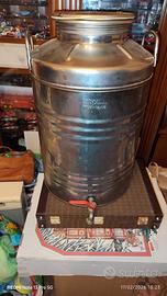 FUSTO IN ACCIAIO INOSSIDABILE DA 50 LITRI 