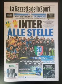 ⭐⭐ Inter Seconda Stella Gazzetta Dello Sport  ⭐⭐