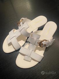 Sandali bianchi NR Rapisardi numero 40