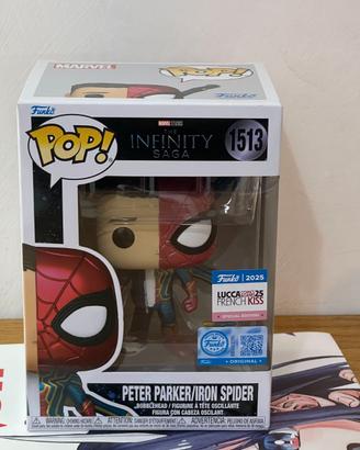 Funko Pop Iron Spider 1513 Lucca Comics 2025