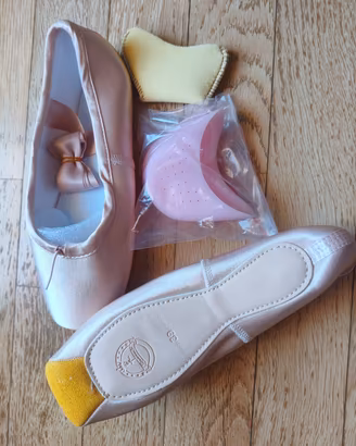 Scarpe danza classica punte nuove