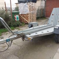 Carrello rimorchio porta moto