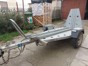Carrello rimorchio porta moto