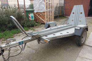 Carrello rimorchio porta moto