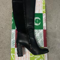 Stivali neri alti GMV