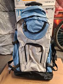 Zaino con rotelle da viaggio nuovo