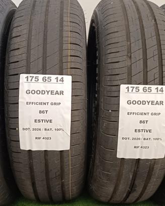 4 GOMME 175 65 14 GOODYEAR 2026 100% RIF4323