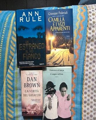 LOTTO 4 LIBRI THRILLER