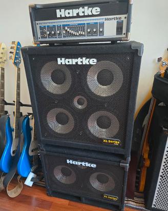 testata e cassa hartke ha 5500 