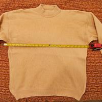 Maglione 100% Pura Lana Vergine Giallo unisex