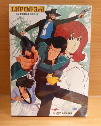 Lupin the 3rd La prima serie in box dvd fuori cat.