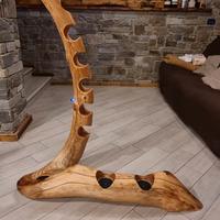 portabottiglie il legno