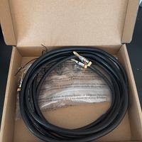 Cavo altoparlanti connettor placcato oro 3,7 metri