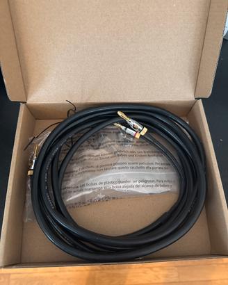 Cavo altoparlanti connettor placcato oro 3,7 metri