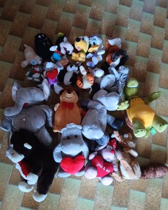 peluche vari tipi