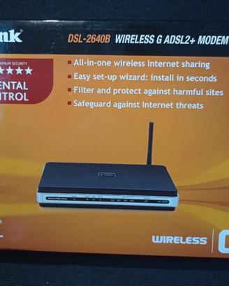 D-Link DSL 2640B Wireless G ADSL2+ Modem Router