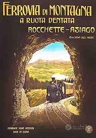 FERROVIA ROCCHETTE - ASIAGO. 1910