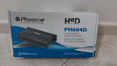 Amplificatore Phonocar PH604D Nuovo!