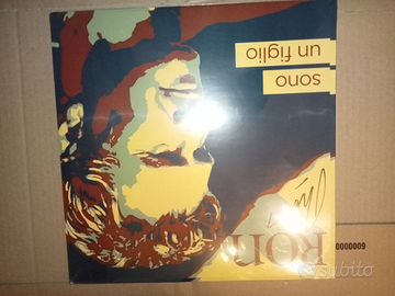 Vinile Rosso Ron sono un figlio autografato