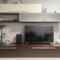 Mobile soggiorno mondo convenienza rovere moro