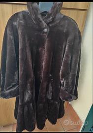 caldarelli pellicciotto marrone 