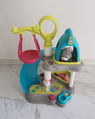 Smoby per gattini con scivolo e altalena