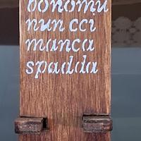 Supporto Porta Cellulare da Tavolo in Legno 