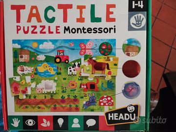 Puzzle tactile Montessori