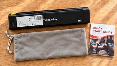 Stampante tatuaggi Phomemo TP81 usata 2 volte