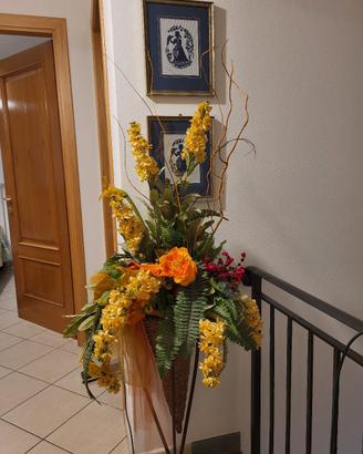 composizione fiori secchi