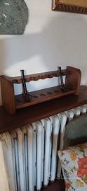 Porta pipe in legno a 8 poosti