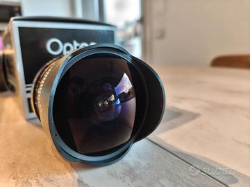 Obbiettivo FishEye 8mm F 3.5
