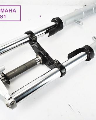 Yamaha FZ6 Fazer S1 04 11 forcella con piastre