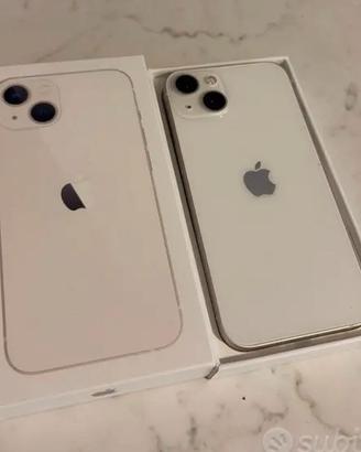 Iphone 13 bianco galassia perfetto con scatola