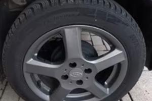 Gomme invernali + cerchi in lega per fiat 500