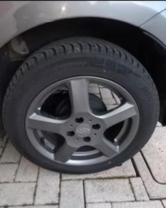 Gomme invernali + cerchi in lega per fiat 500