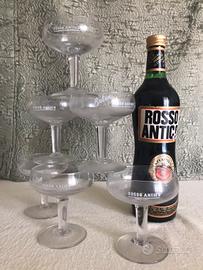 Rosso Antico Buton 6 coppe + bottiglia chiusa
