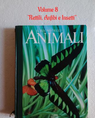 Enciclopedia n°8: "Rettili, Anfibi & Insetti" 1988