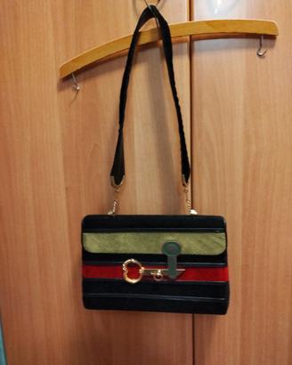 Borsa elegante velluto