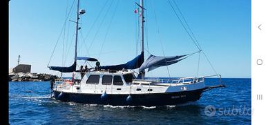 Ketch in acciaio one off sicuro molti usi b&b ecc