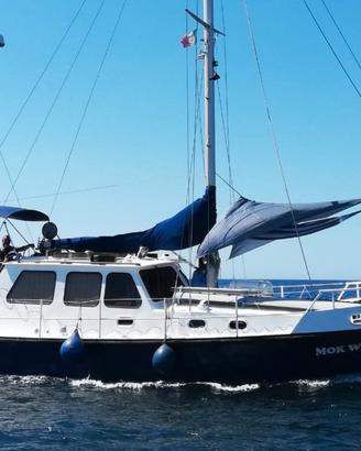 Ketch in acciaio one off sicuro molti usi b&b ecc