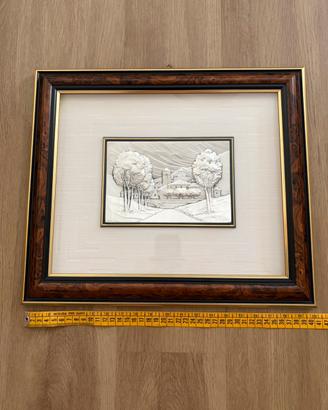 Quadro in argento Ottaviani